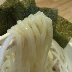 つけ麺　なかむら - 麺リフトアップ