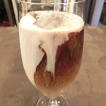 チェルバイア - プランツォＡ　1200円 のアイスコーヒー