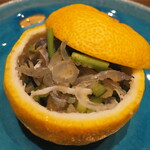 割烹さいお - 柚子釜盛り