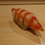 Sushi Taira - 蒸し車海老