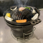 赤磚成吉思汗俱樂部 南7條店 - セットに含まれている野菜