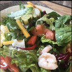 cafe 六花 - サーモン　ボイル海老　　byまみこまみこ