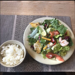 cafe 六花 - ちゃんと食べるサラダセット　byまみこまみこ