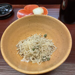 赤坂おぎ乃 - おじゃこごはん