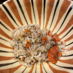赤坂おぎ乃 - 旨いです。香箱蟹ごはん