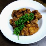 割烹旅館 桃山 - 献立になかったけど鶏の山賊揚げ