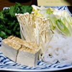 割烹旅館 桃山 - 強肴 信州牛すき焼き 地物野菜  
