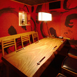 Ebisuya Hanare - 6名様までご利用可能　テーブル個室　「毛筆の間」　※禁煙席