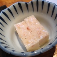 味とく家 - おつきだしの、チーズの煮こごり♪