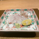 日本料理FUJI - ヒラメのお造り