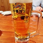 Yakiniku Taishou - 生ビール