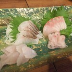 金町製麺 - 刺身盛