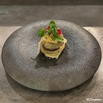 カーサ・デル・チーボ - 天然真鴨のレバーのパテと菊芋のスフォルマート