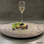 カーサ・デル・チーボ - Domaine Roland Schmit Alsace Gewurztraminer Glintzbergと滑太鰈とインカのめざめのテリーナ