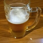 Aguri - 生ビール（呑みかけ）