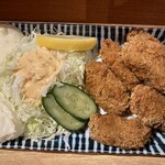 肉豆冨とレモンサワー 大衆食堂 安べゑ - カキフライ拡大