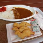 カレー＆カフェ カレー王子 - 王子カレー（\650）＆恐竜ナゲット（\300）