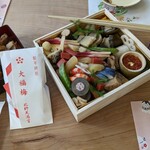 割烹 市川 - 元日の午前着。　大福梅入りの一保堂さんの福茶を頂きながら。。