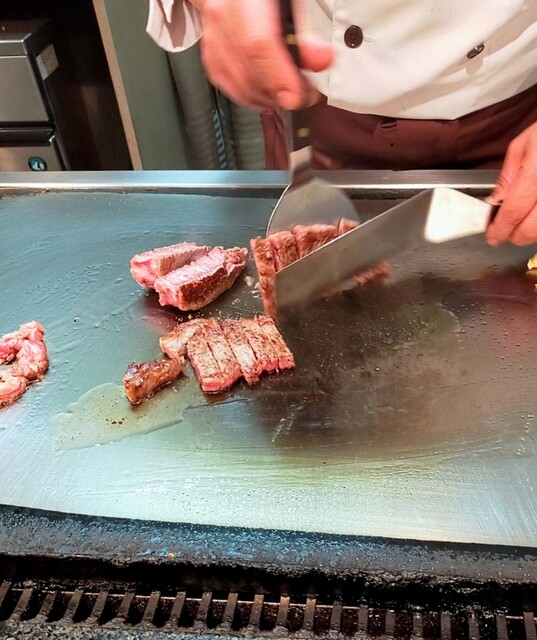 鉄板焼 大山 - 郡山富田（ステーキ）の写真