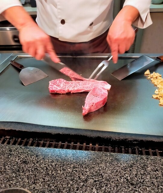 鉄板焼 大山 - 郡山富田（ステーキ）の写真