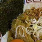 塩そば専門店 桑ばら - 鴨香油のもち姫手切り手揉み麺