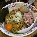 塩そば専門店 桑ばら - 鴨香油のもち姫手切り手揉み麺