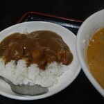 ラーメン茶湖 - セットのミニカレー