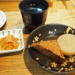 卓 - お漬物、おでん