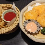 若大将 - クランチポテトとカマンベールチーズ揚げ