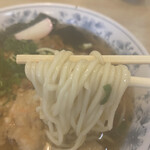 Ajino Sugiura - 麺は中太ストレート