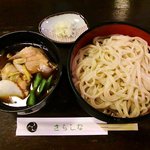 更科 - 更科 ＠佐野 肉汁せいろうどん ７８０円