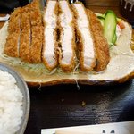 とんかつ杉 - ジャンボとんかつ定食