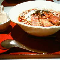 麓屋 京王プラザホテル - 鰻とろろ蕎麦セット