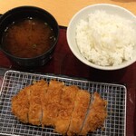 Tonkatsu Shinjuku Saboten - 『熟成三軒麦豚 ロースかつ御膳』