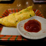 宮城野 - そばやでオムレツ