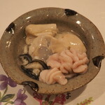 うを徳 - 釧路　牡蠣、初物羅臼タラの白子