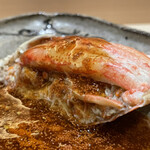 すし宮川 - 松葉蟹香箱黒酢ソース