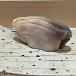 すし宮川 - 北寄貝出汁漬