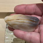 すし宮川 - 北寄貝出汁漬