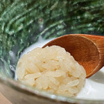 すし宮川 - 肝ソースに舎利