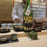 すし宮川 - 明鏡止水 辛口純米 鬼辛 生原酒/大澤酒造/長野県