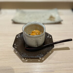 すし宮川 - 雲丹TKG