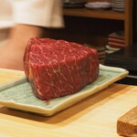 うを徳 - アイスランドのニタリクジラ尾の身