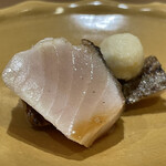 すし宮川 - 鰆塩酢〆藁焼き