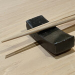 すし宮川 - お箸