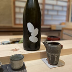 すし宮川 - 大嶺3粒 無濾過生原酒 出羽蝶々/大嶺酒造/山口県