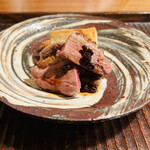 京天神 野口 - ☆鴨肉と海老芋の焼き物