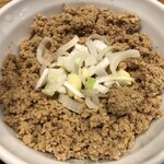 麺屋鈴春 - 鶏挽肉丼