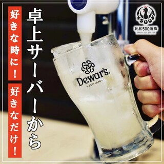 话题沸腾!瞬间台式柠檬酸味鸡尾酒&Highball无限畅饮500日元!