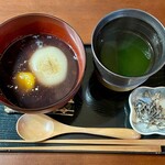 祇をん　ひつじカフェ - ぜんざい 800円